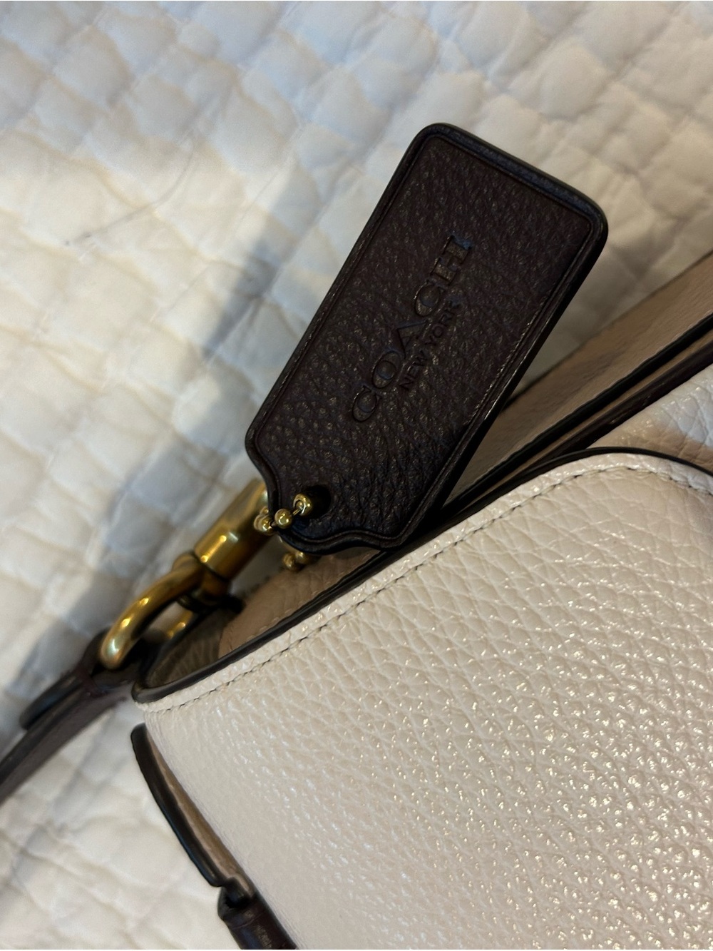 Coach Cassie B4 Chalk Colorblock Leather Crossbody Bag - Picture 4 of 9